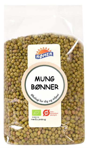 Mungbønner, 500 g. Økologisk